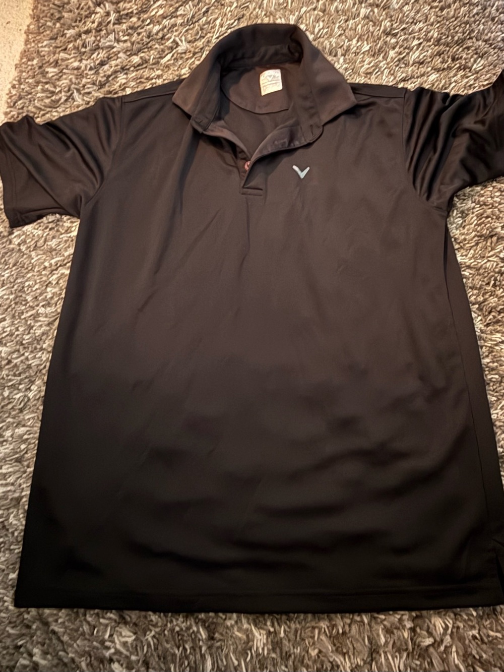 Men’s size large opti dri Callaway golf shirt black in color.  Ready for golf!